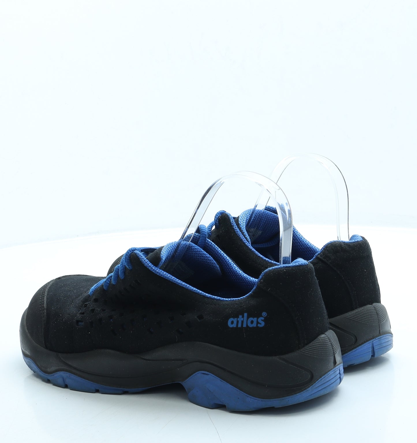 Atlas Mens Black Polyester Trainer UK 7 40