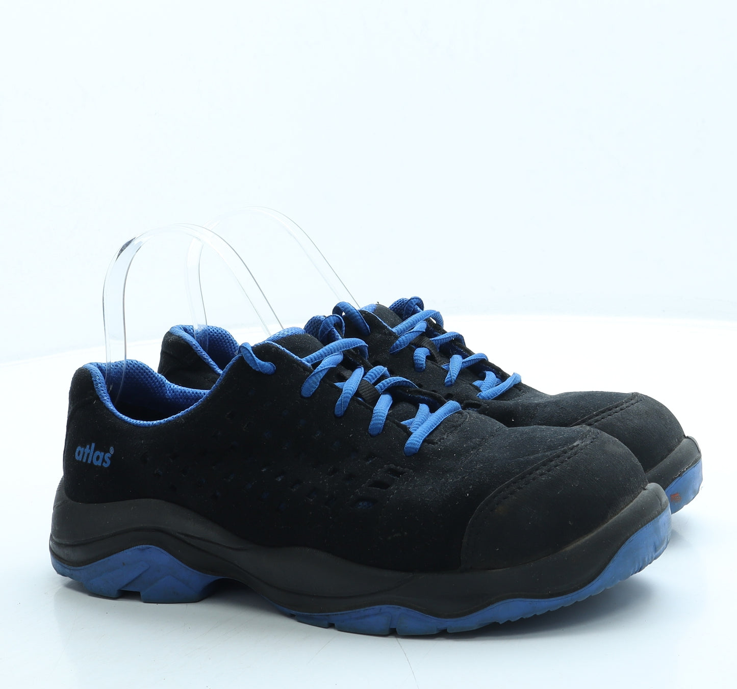 Atlas Mens Black Polyester Trainer UK 7 40