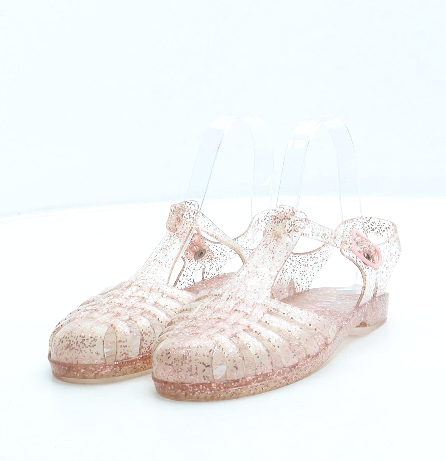 NEXT Girls Pink Rubber Fisherman Sandal UK 1