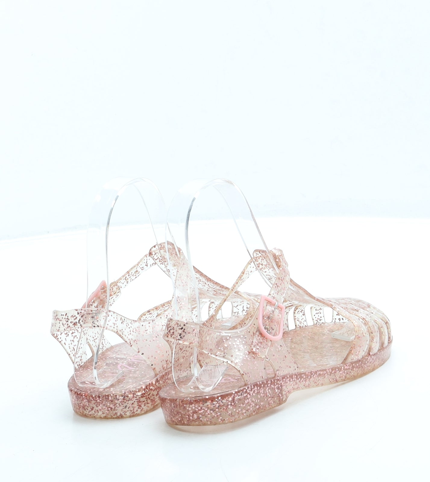 NEXT Girls Pink Rubber Fisherman Sandal UK 1