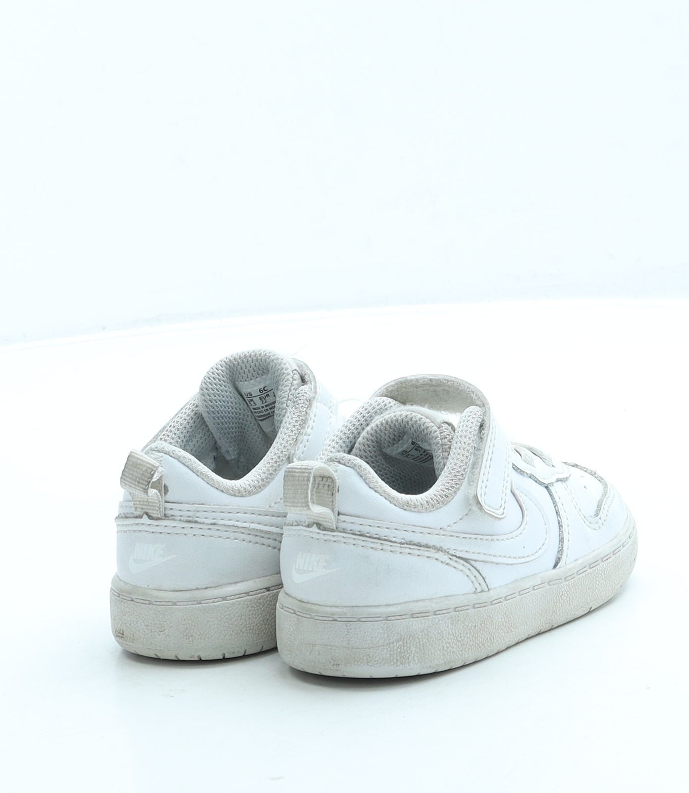 Nike Boys White Leather Trainer UK 5.5 22 - Air Force 1