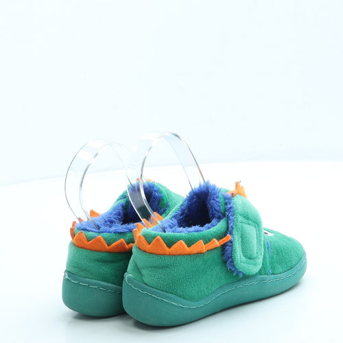 TU Boys Green Polyester Slip On Slipper UK 10 - Monster