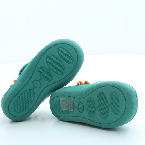 TU Boys Green Polyester Slip On Slipper UK 10 - Monster