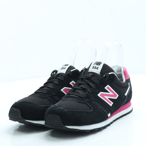 New Balance Womens Black Polyester Trainer UK 4.5 37