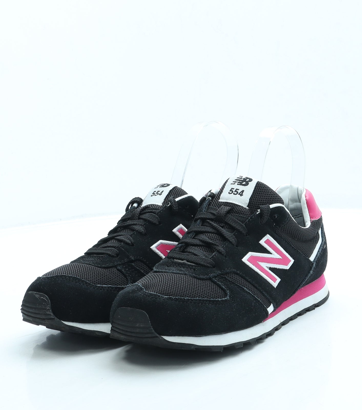 New Balance Womens Black Polyester Trainer UK 4.5 37