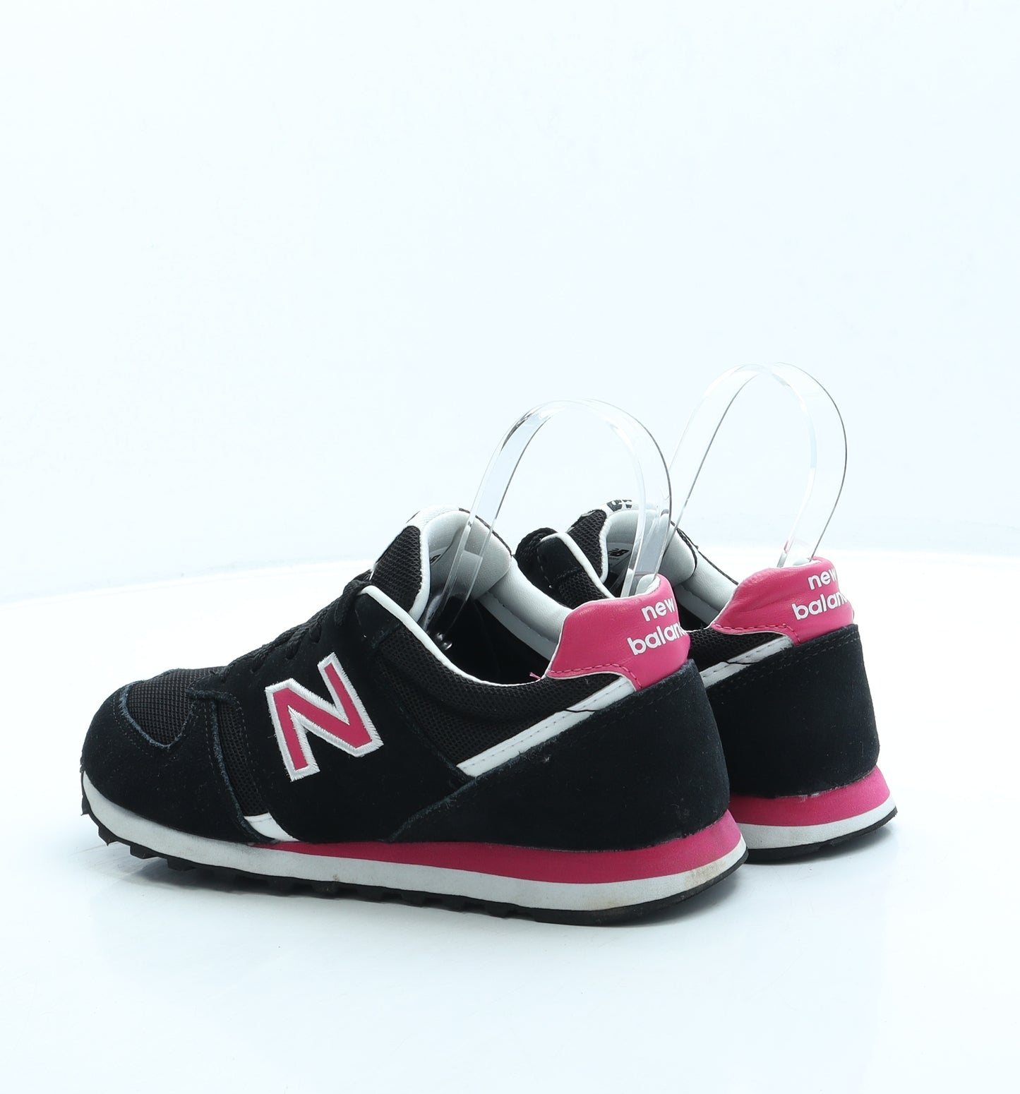 New Balance Womens Black Polyester Trainer UK 4.5 37