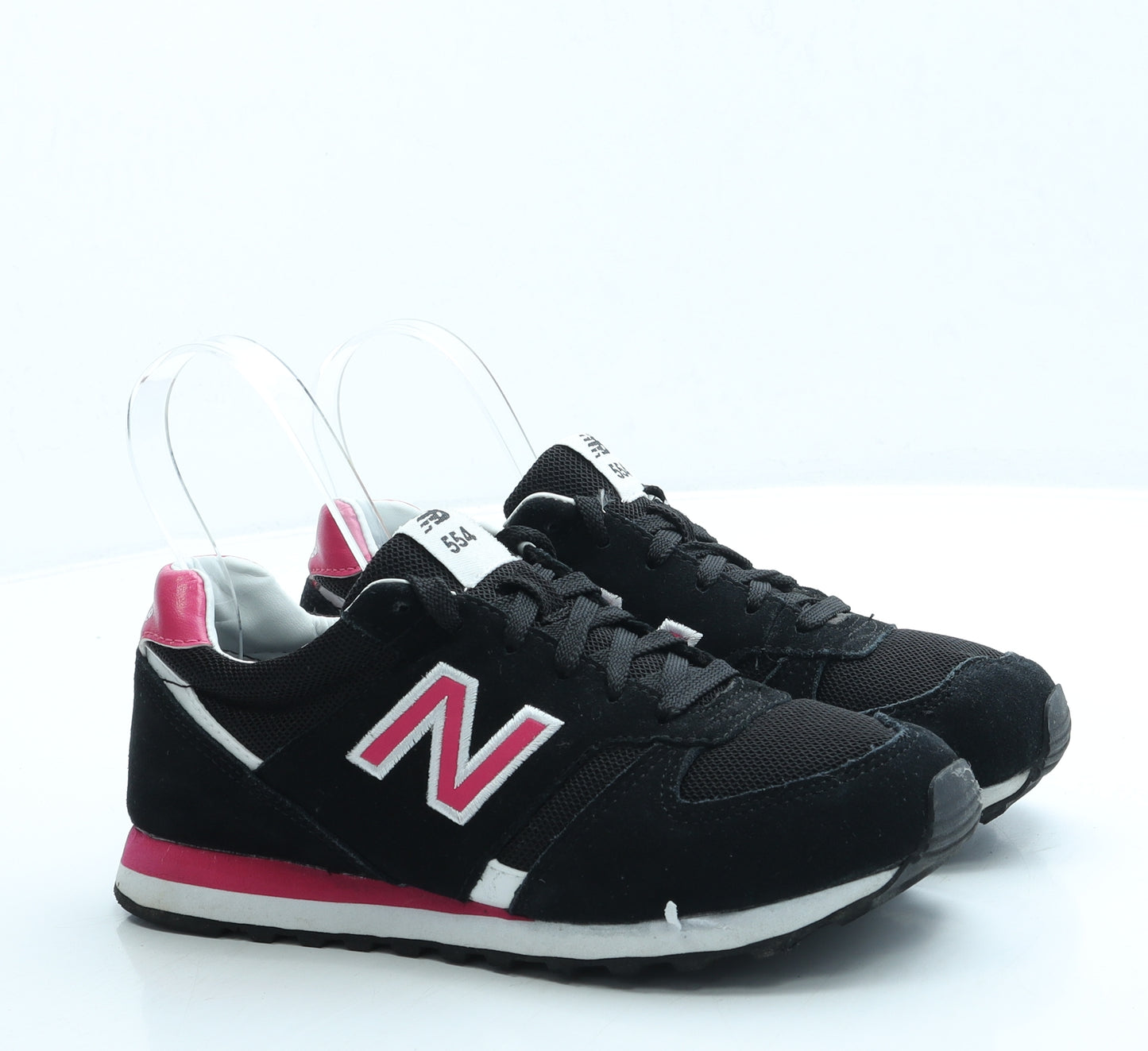 New Balance Womens Black Polyester Trainer UK 4.5 37