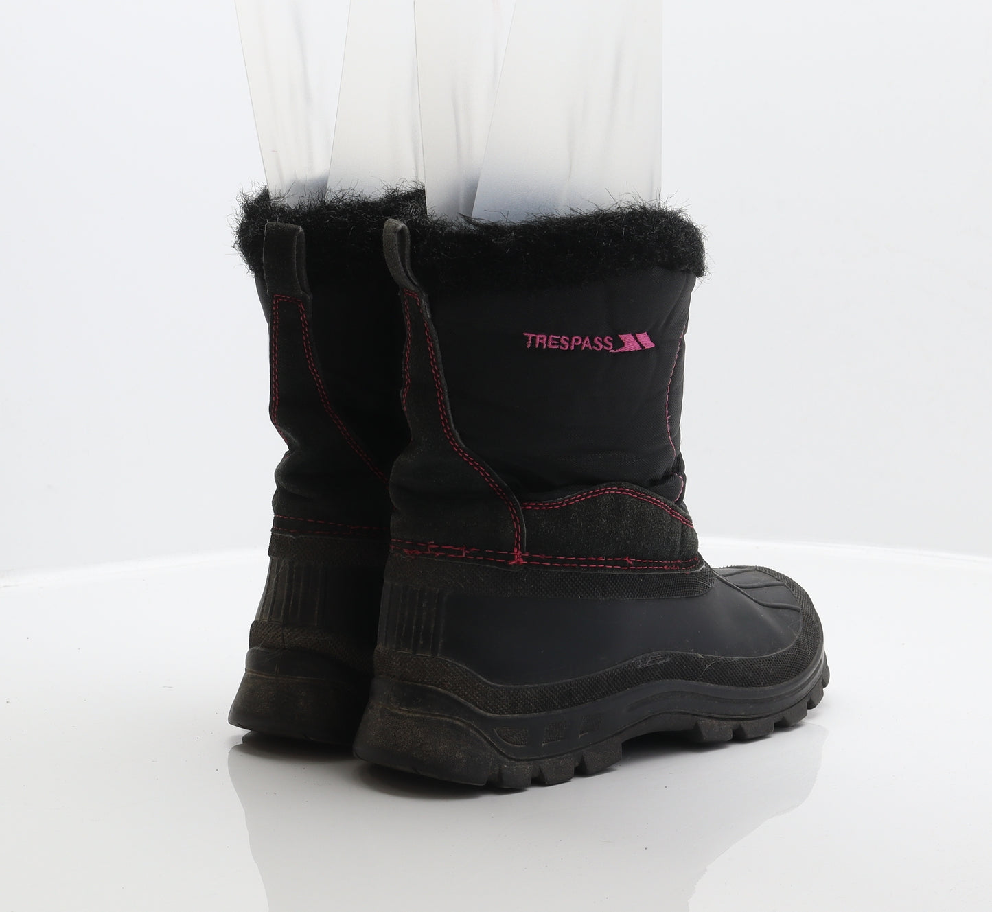 Trespass Womens Black Synthetic Snow Boot Boot UK 5 38