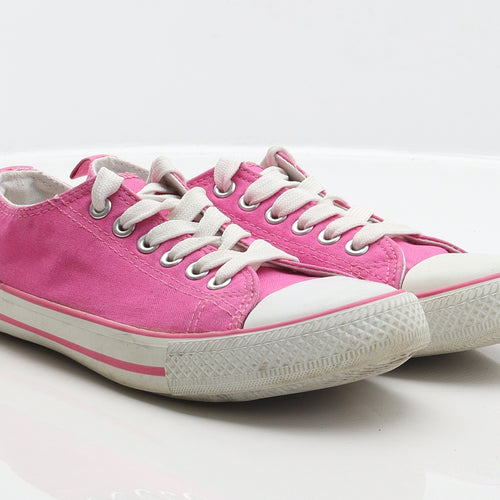 Atmosphere Womens Pink Fabric Trainer UK 4 37