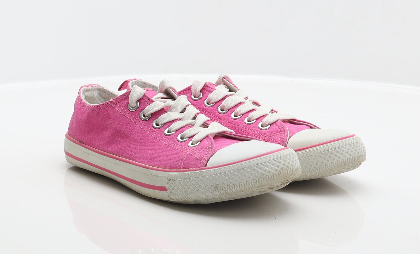 Atmosphere Womens Pink Fabric Trainer UK 4 37