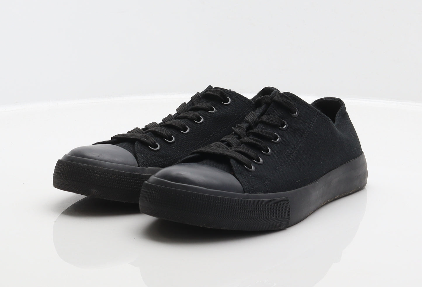 Vty Womens Black Fabric Trainer UK 5 38