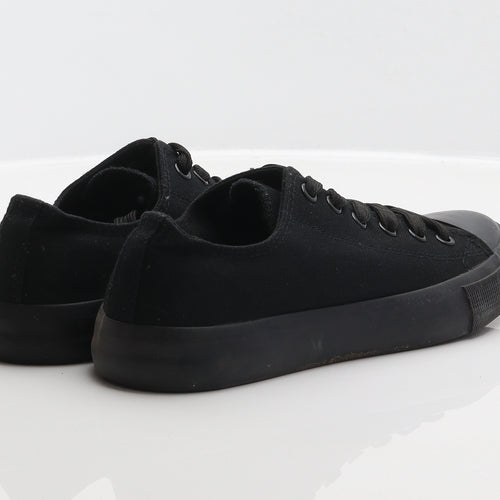 Vty Womens Black Fabric Trainer UK 5 38