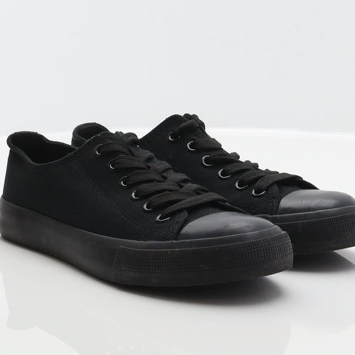 Vty Womens Black Fabric Trainer UK 5 38