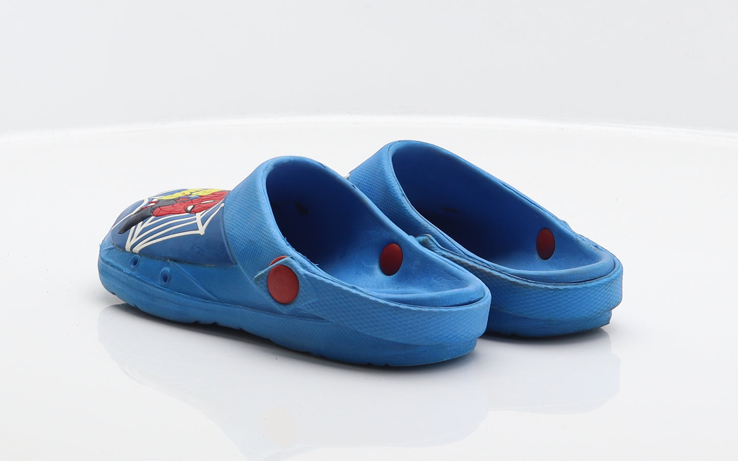 Juju Boys Blue Synthetic Clog Casual UK 13 - Spiderman design