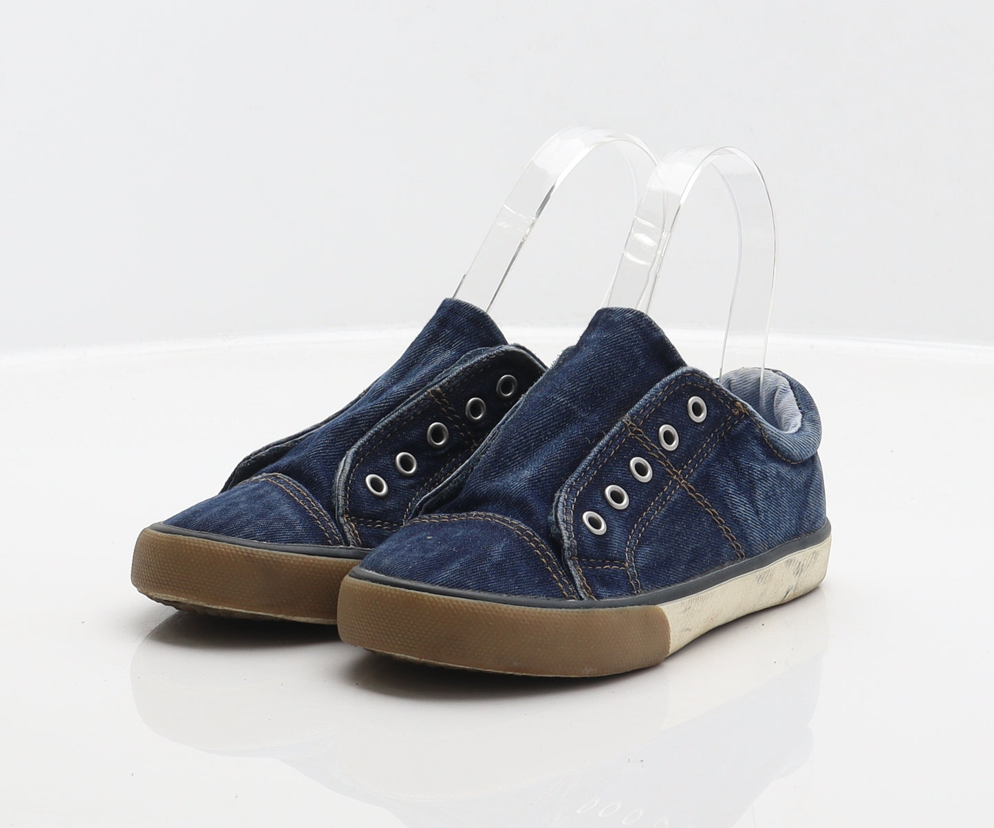 NEXT Boys Blue Fabric Trainer UK 11