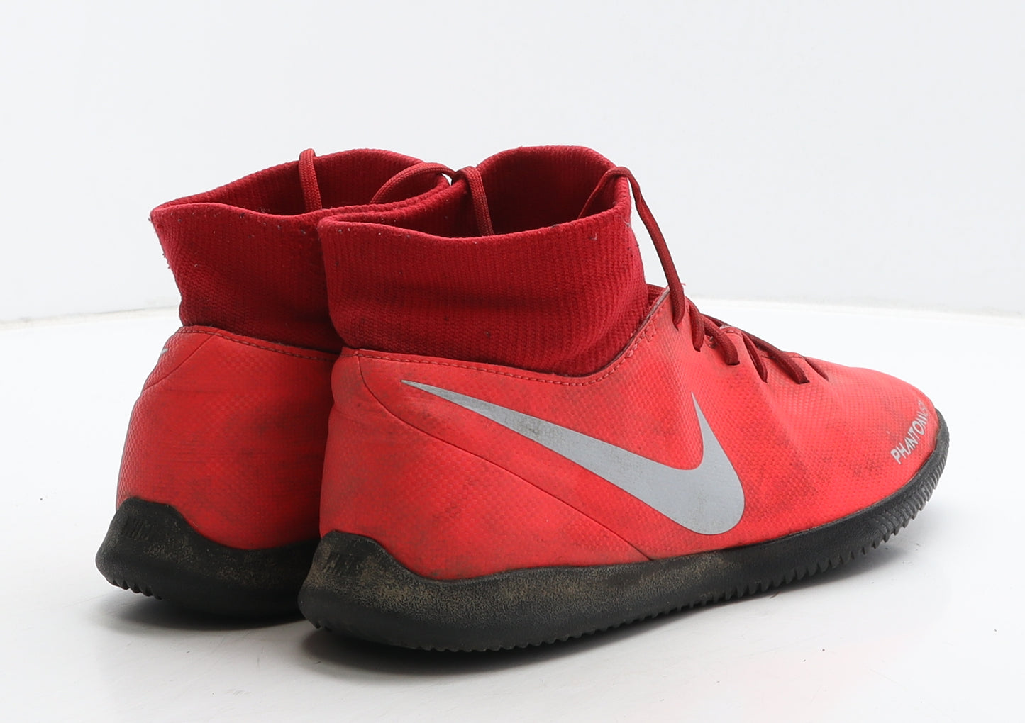 Nike Mens Red Leather Trainer UK 8 42.5 - Astro turf boots PhantomVSN