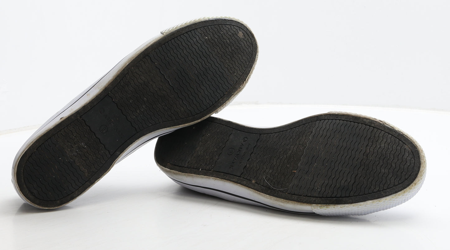 AIRWALK Mens Grey Fabric Trainer UK 8 42
