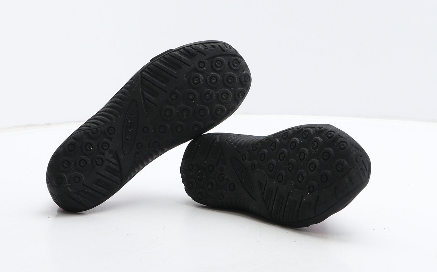 Hot Tuna Girls Black Synthetic Trainer UK 11 29 - Aqua Shoes
