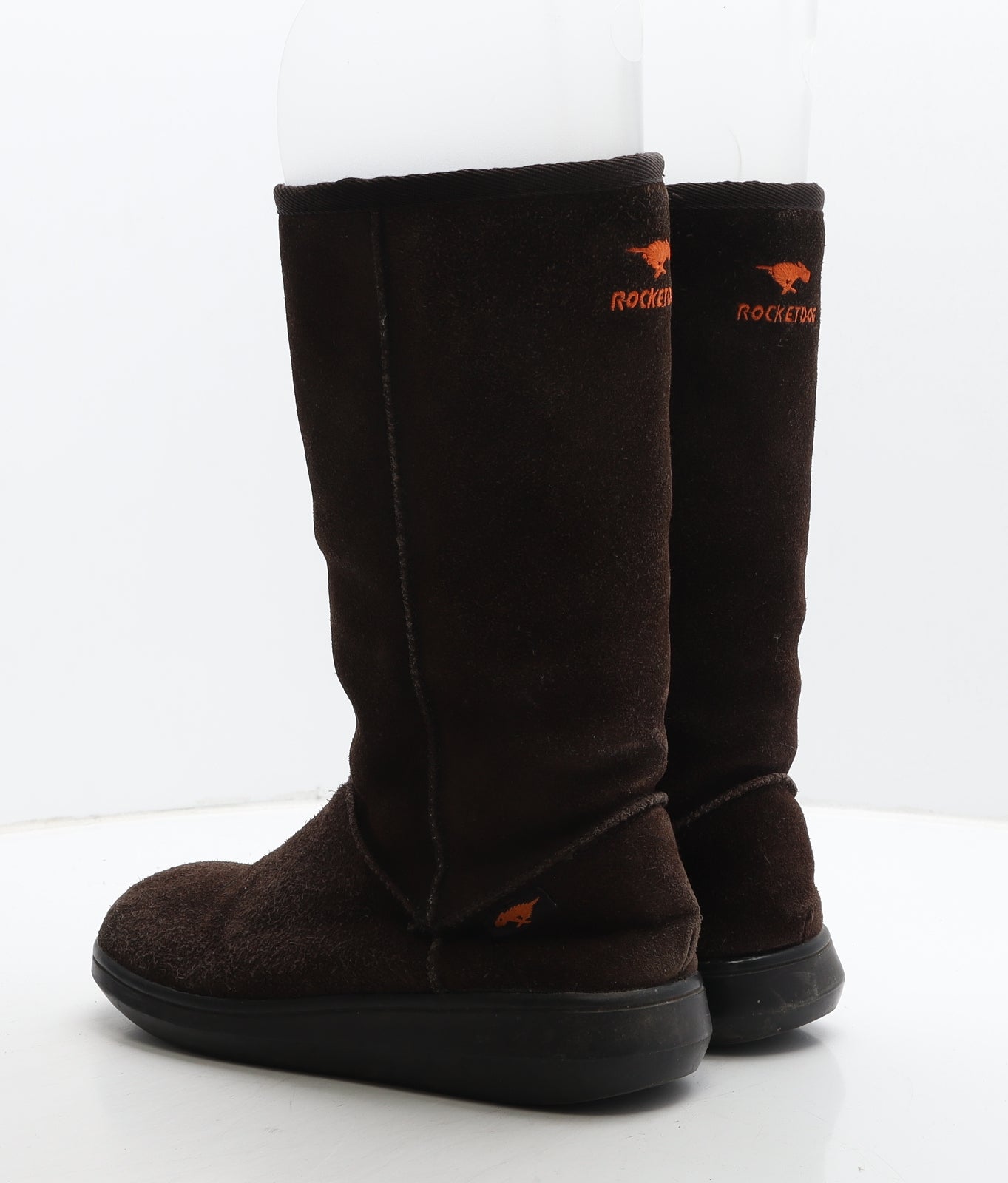 Rocket Dog Womens Brown Suede Slip On Boot UK 6 39
