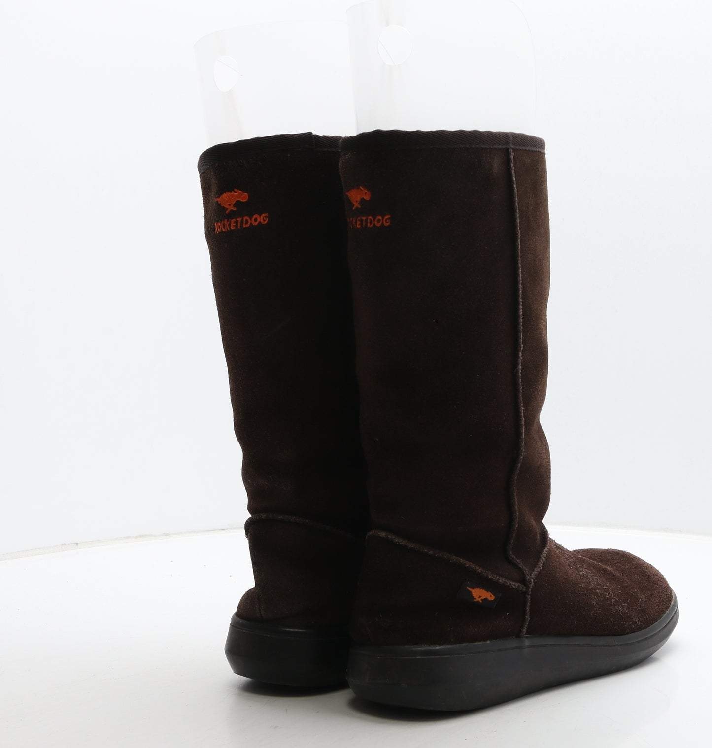Rocket Dog Womens Brown Suede Slip On Boot UK 6 39