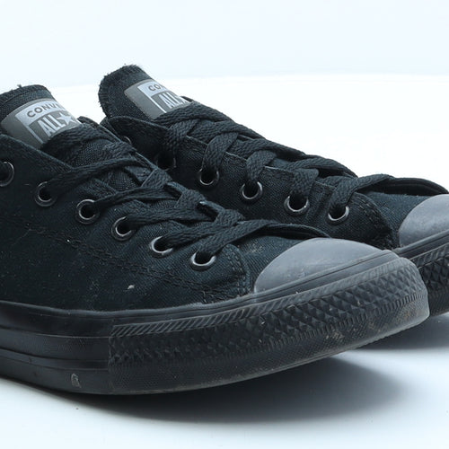 Converse Womens Black Fabric Trainer UK 4 37