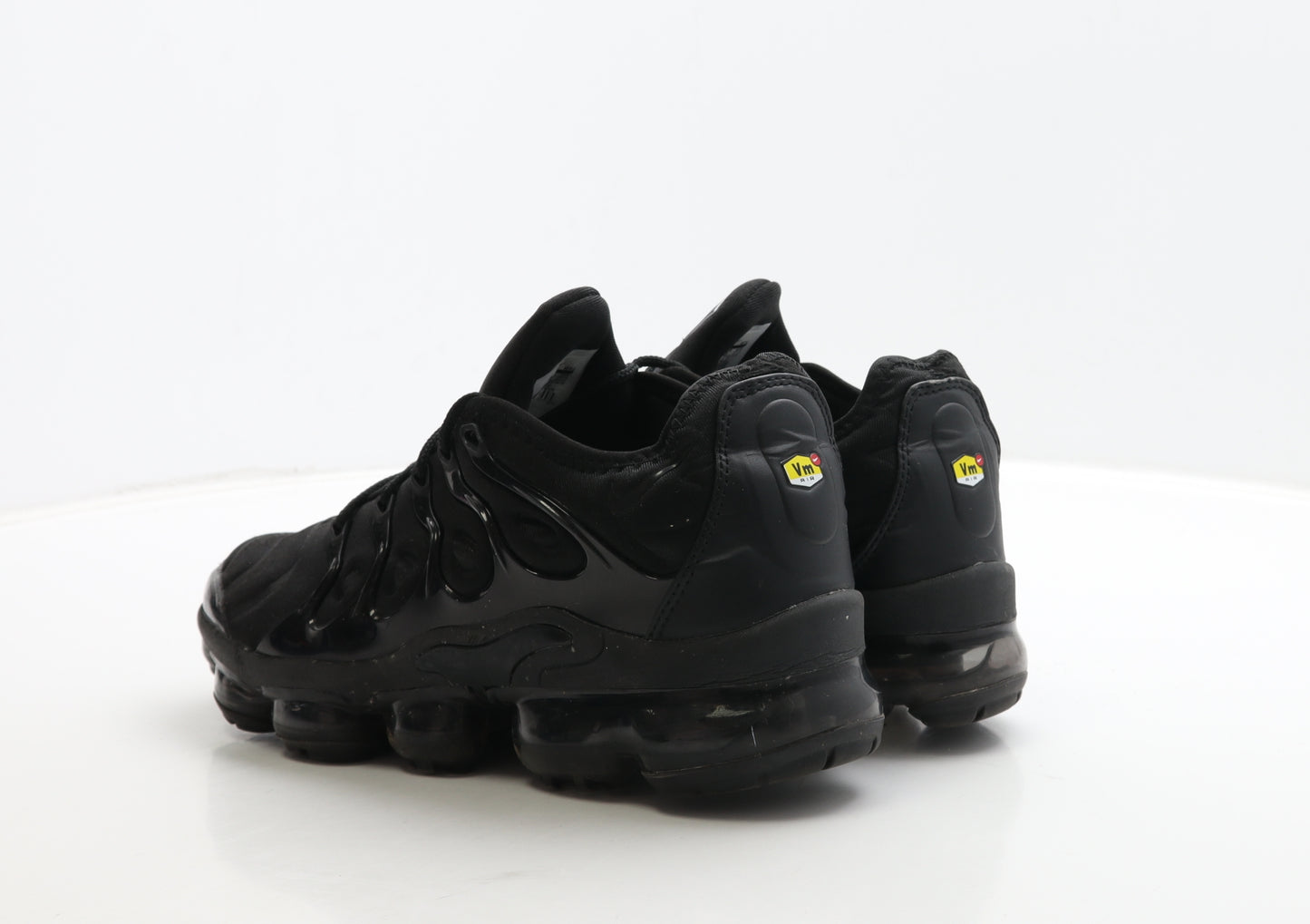 Nike Mens Black Polyester Trainer UK 8.5 43 - Air Vapormax Plus