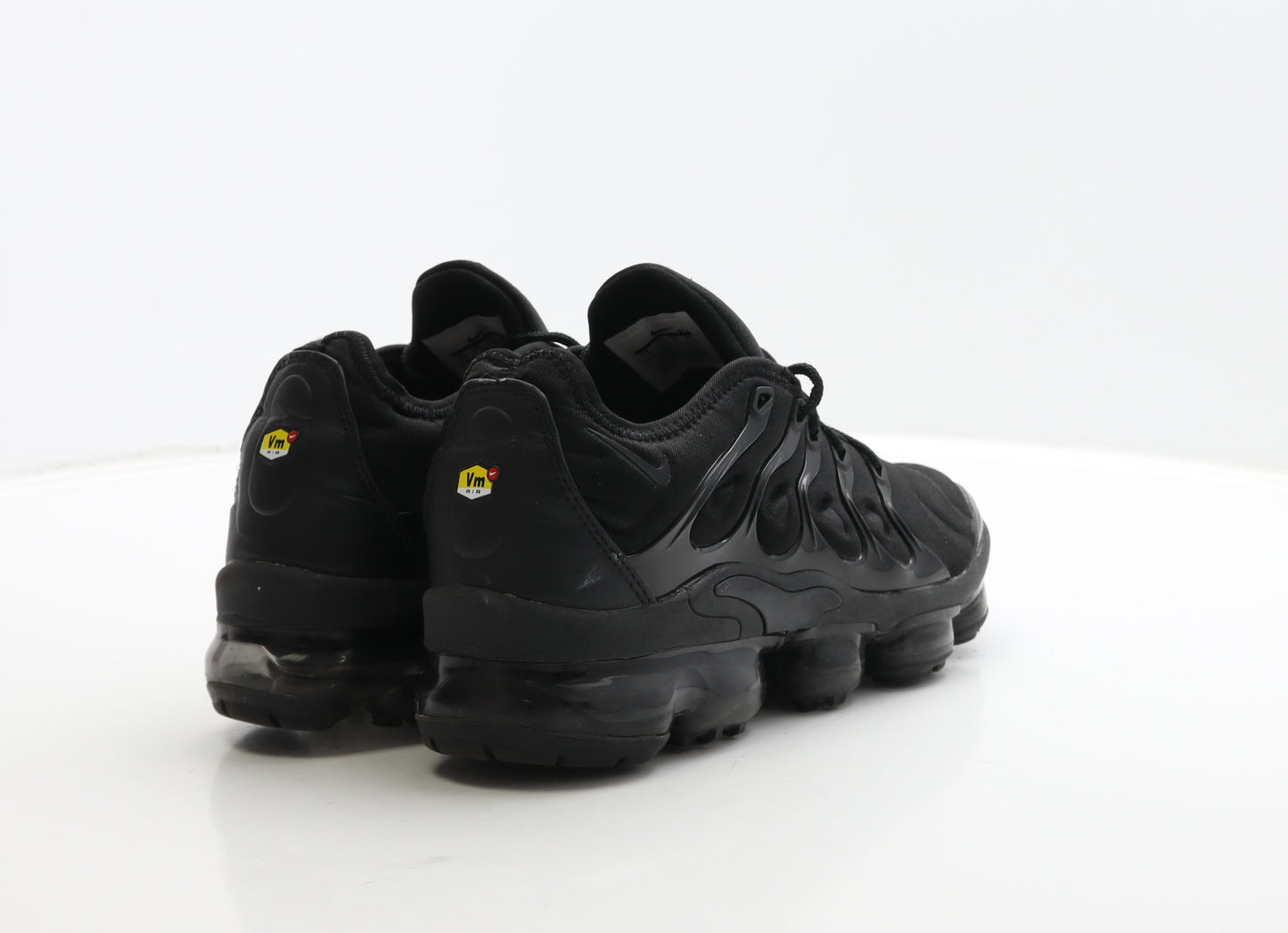 Nike Mens Black Polyester Trainer UK 8.5 43 - Air Vapormax Plus