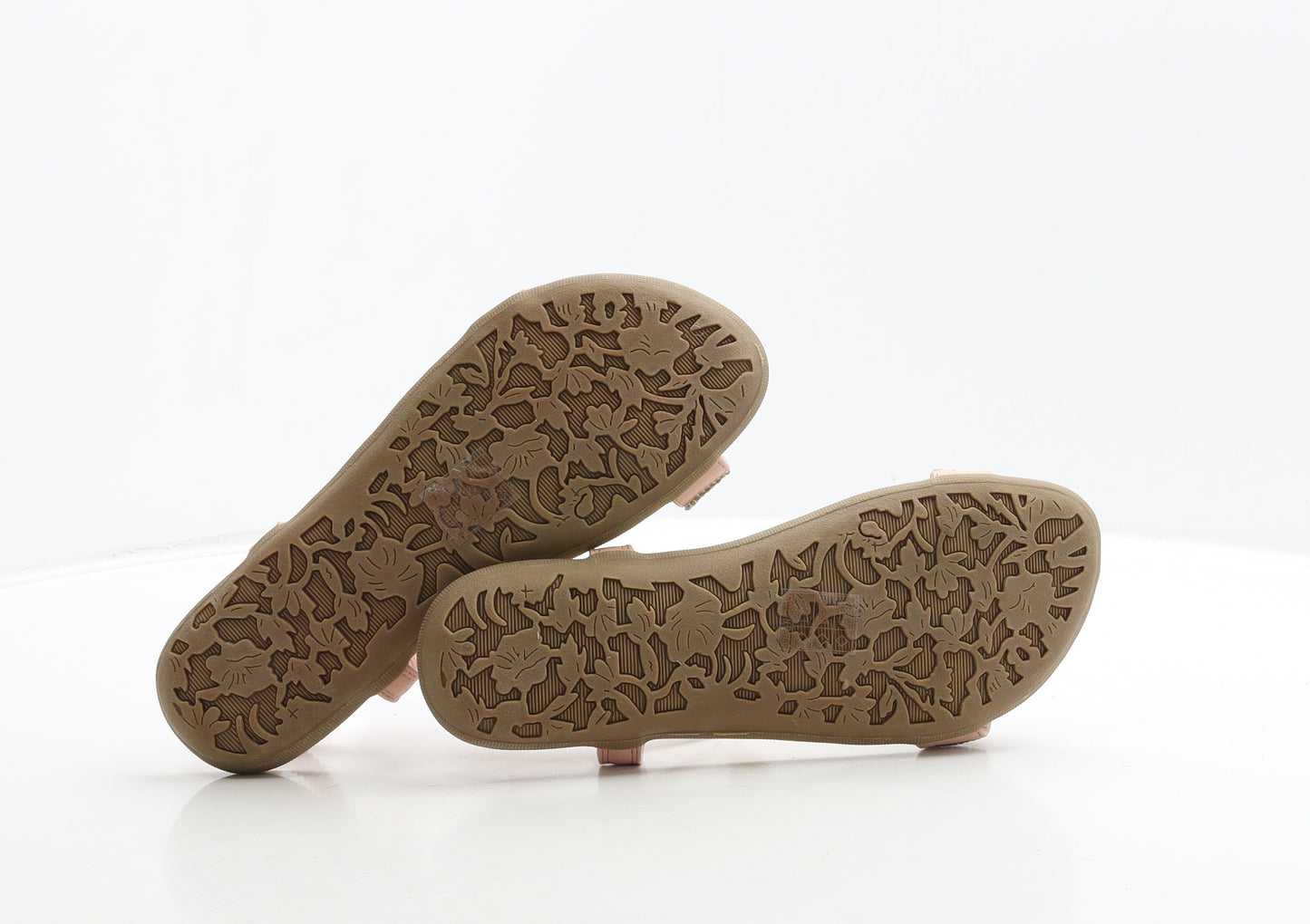 Encor Womens Pink Polyester Slip On Sandal UK 7 40