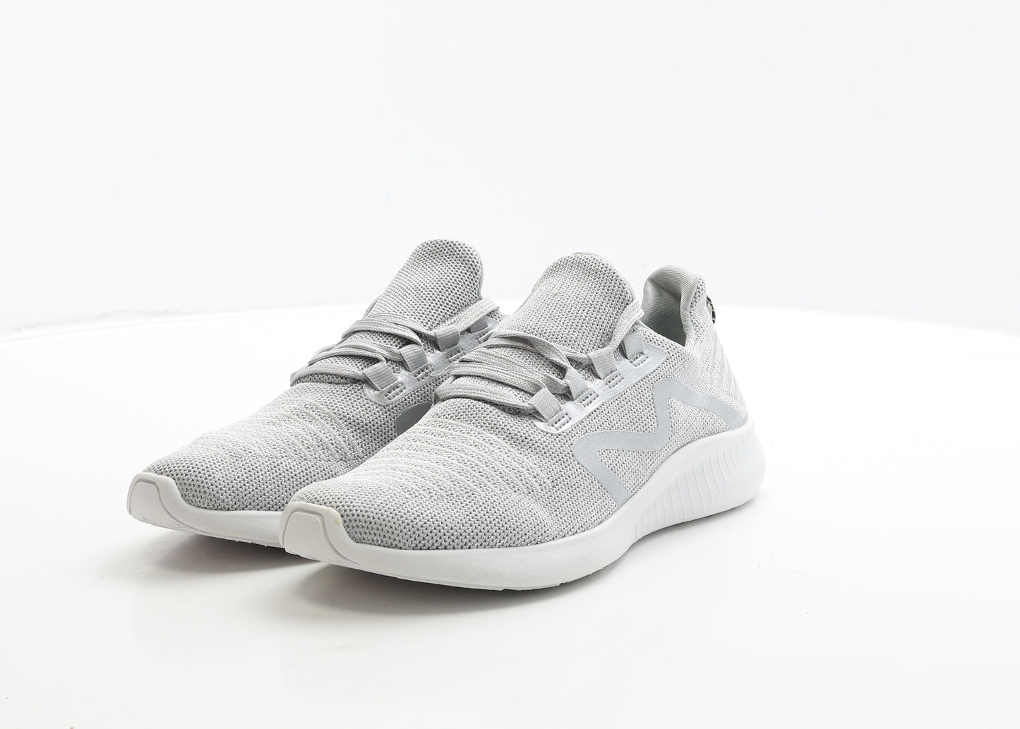 Crivit Womens Grey Polyester Trainer UK 4 37