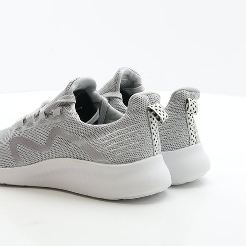 Crivit Womens Grey Polyester Trainer UK 4 37