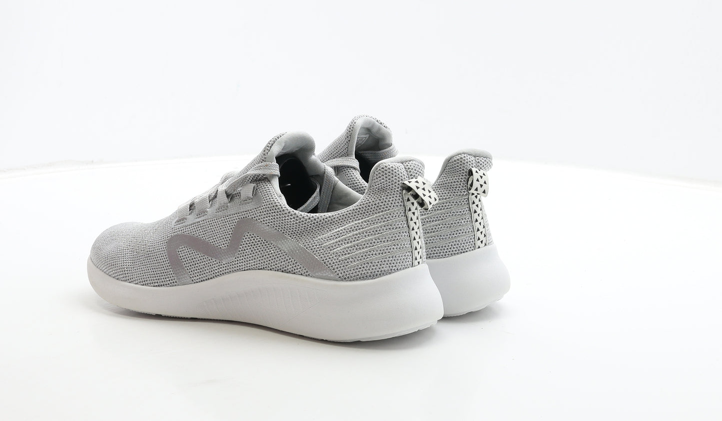 Crivit Womens Grey Polyester Trainer UK 4 37