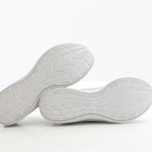 Crivit Womens Grey Polyester Trainer UK 4 37