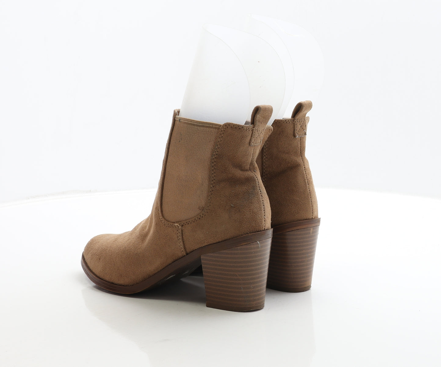 Lipstik Womens Brown Suede Chelsea Boot UK 8