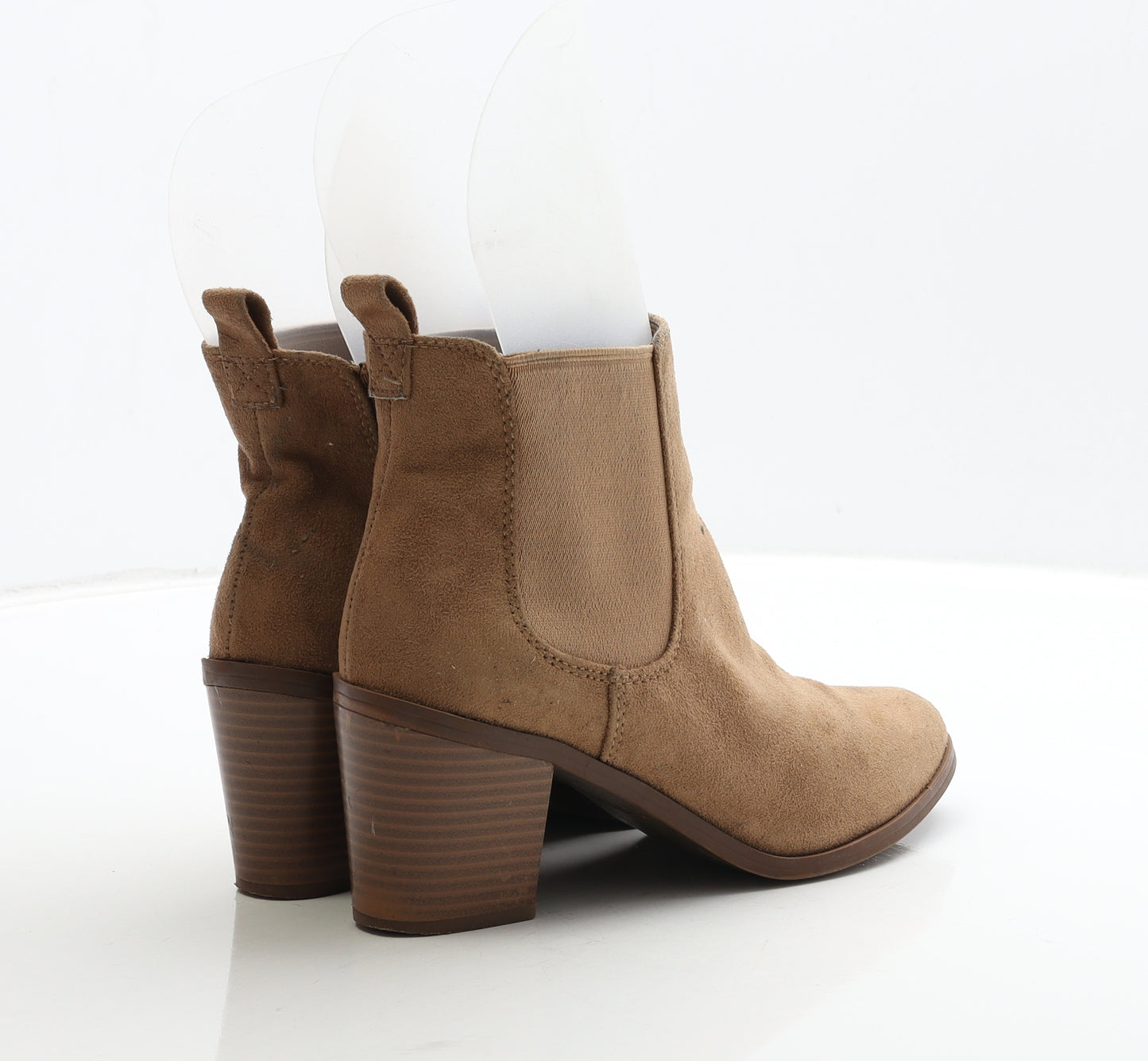 Lipstik Womens Brown Suede Chelsea Boot UK 8