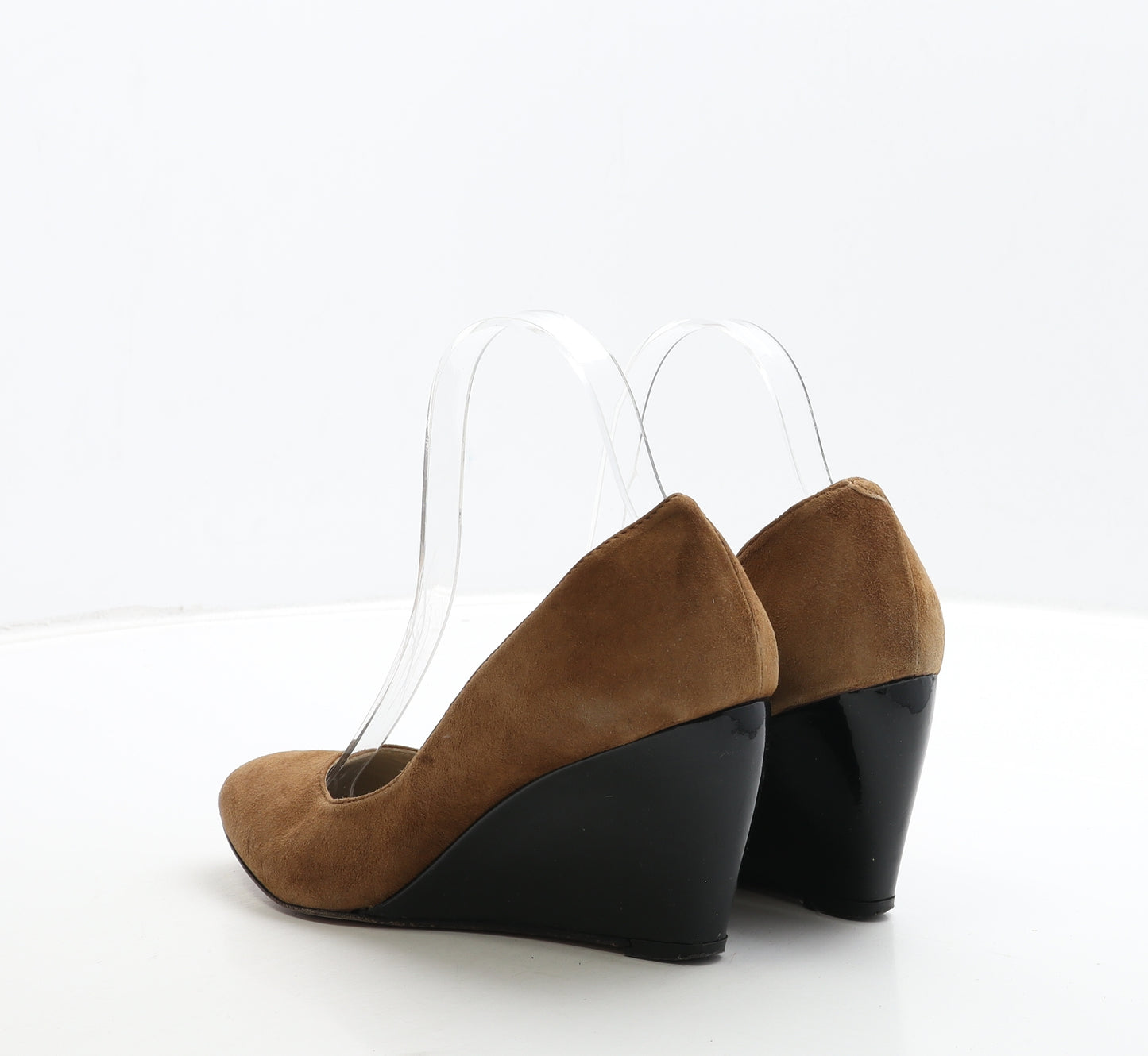 Jarger Womens Brown Leather Court Heel UK 5 38