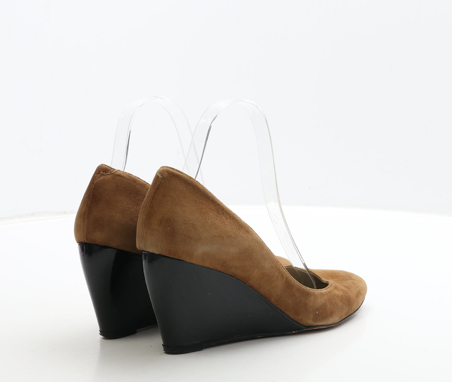 Jarger Womens Brown Leather Court Heel UK 5 38