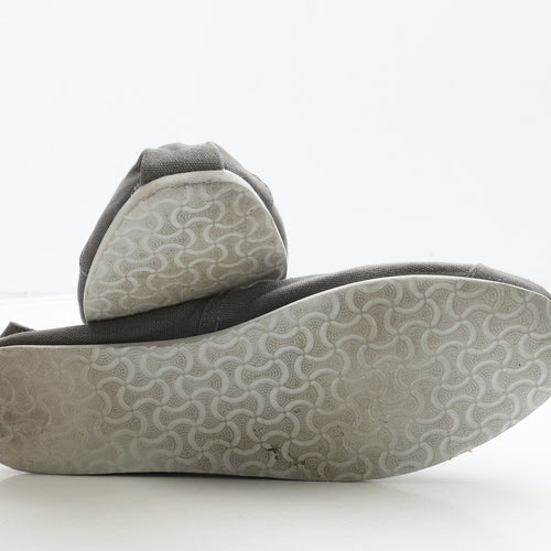 Tokyo Laundry Mens Grey Fabric Slip On Casual UK 12