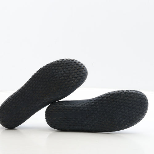 Preworn Boys Blue Polyester Slip On Casual UK 13 32 - Aqua Shoes