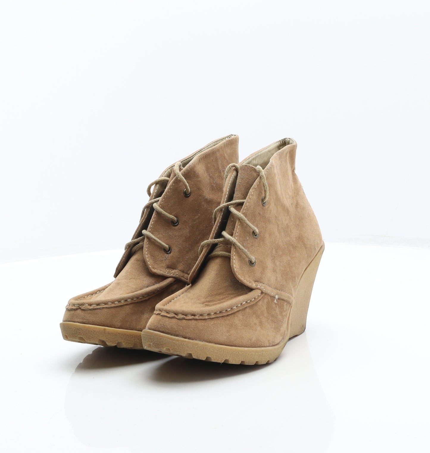 George Womens Brown Synthetic Chukka Boot UK 5