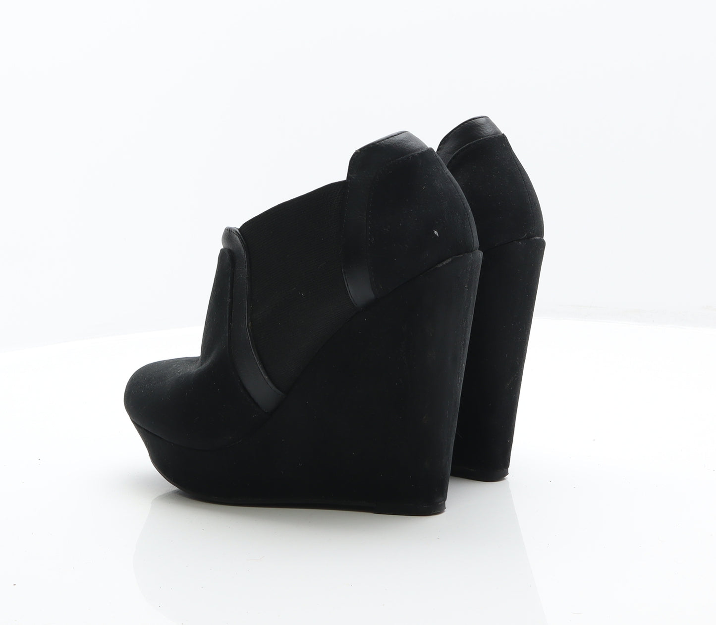 New Look Womens Black Suede Chelsea Boot UK 7 40