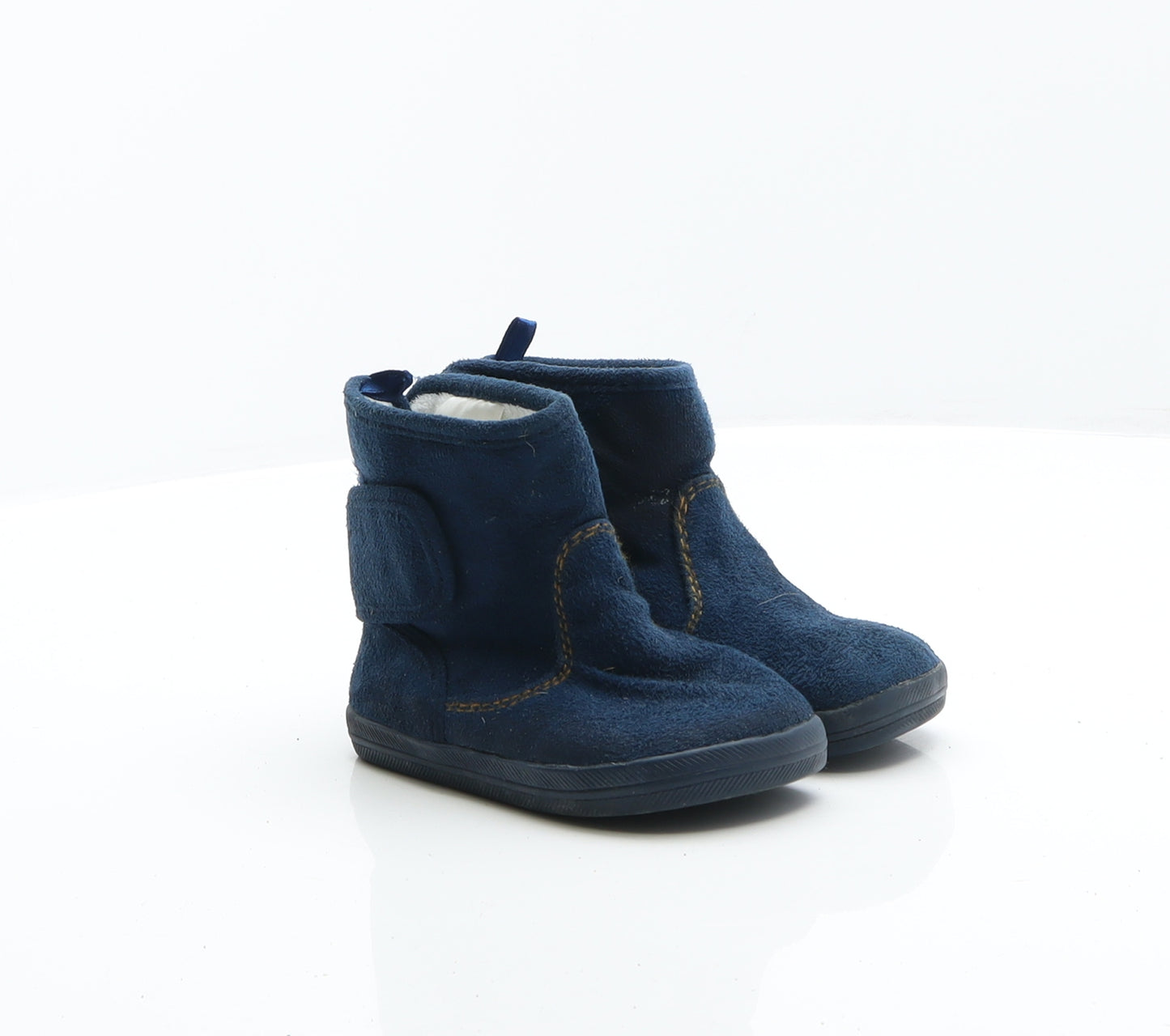 H&M Boys Blue Synthetic Sock Boot UK 5.5 23