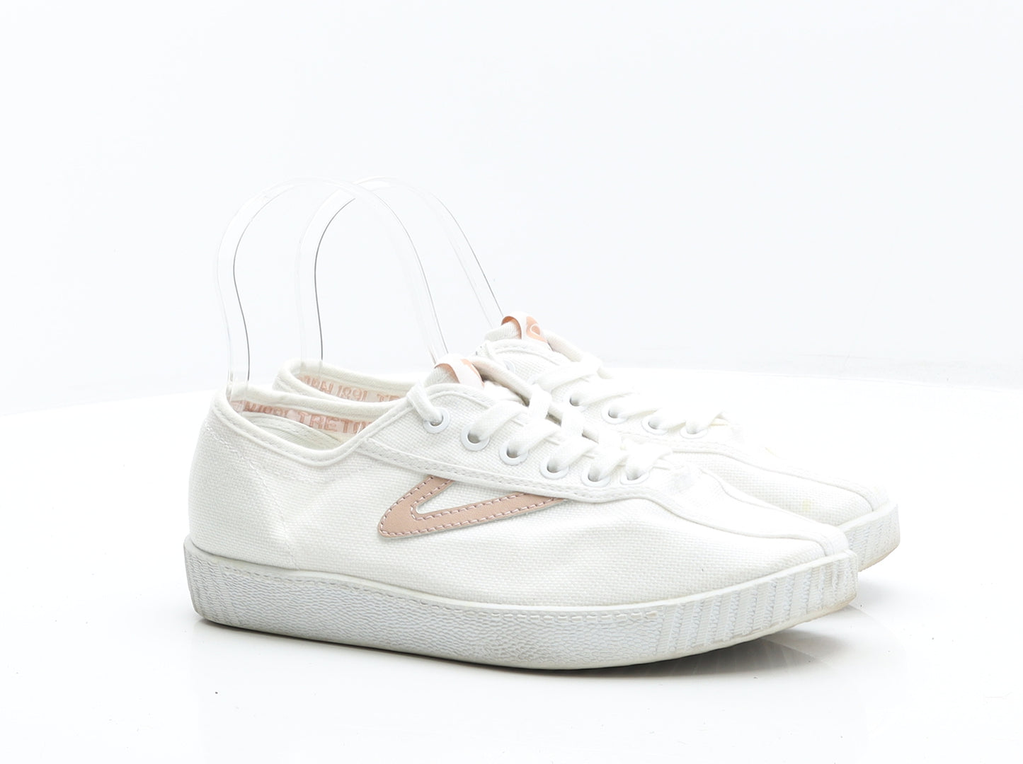 Tretorn Womens White Synthetic Trainer UK 4 37