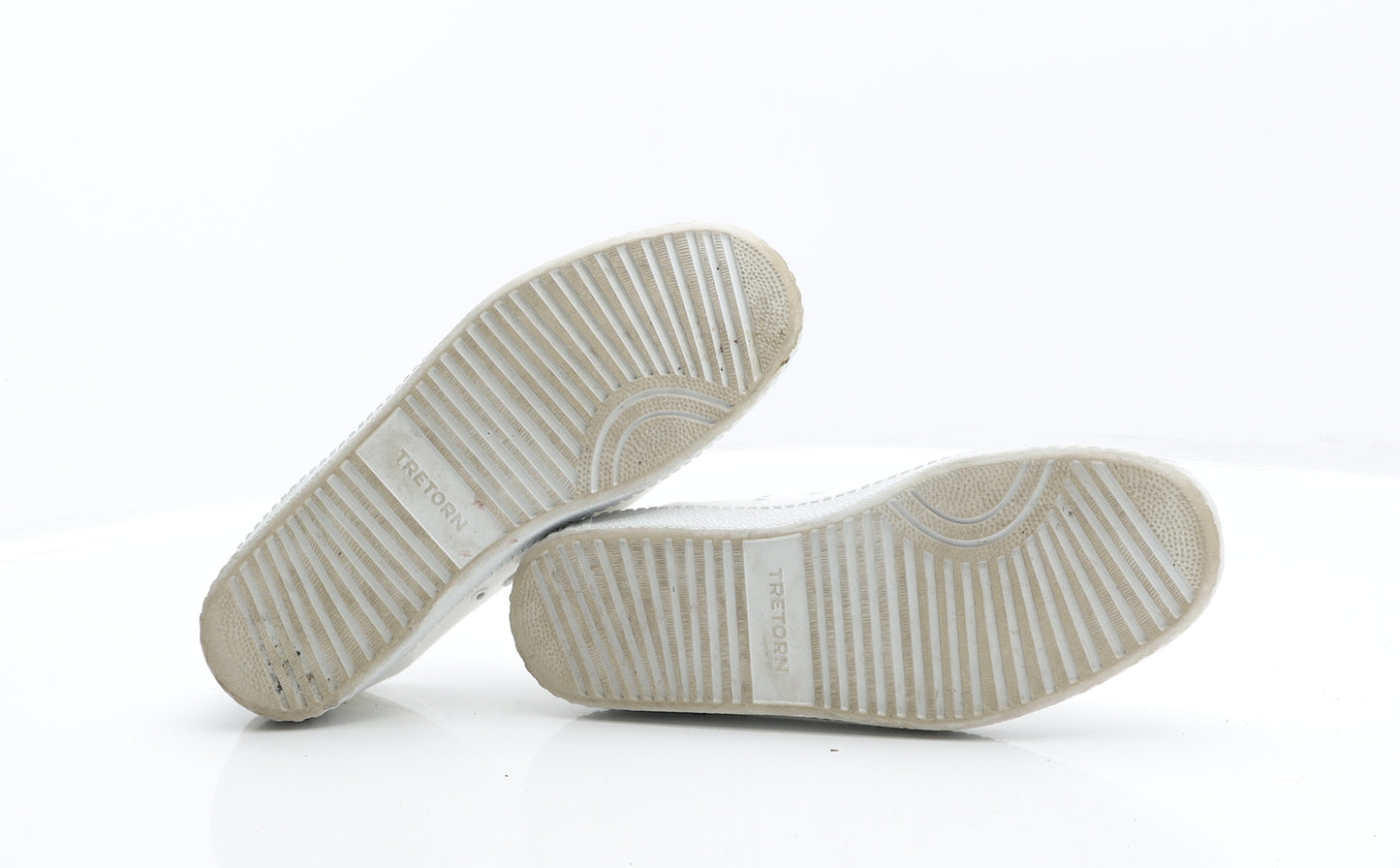 Tretorn Womens White Synthetic Trainer UK 4 37