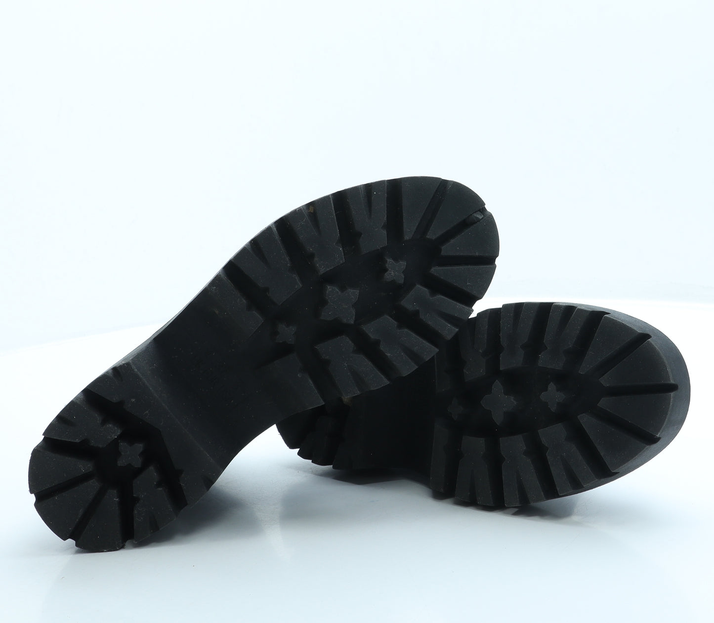 Primark Womens Black Leather Chelsea Boot UK 4 37 US 6