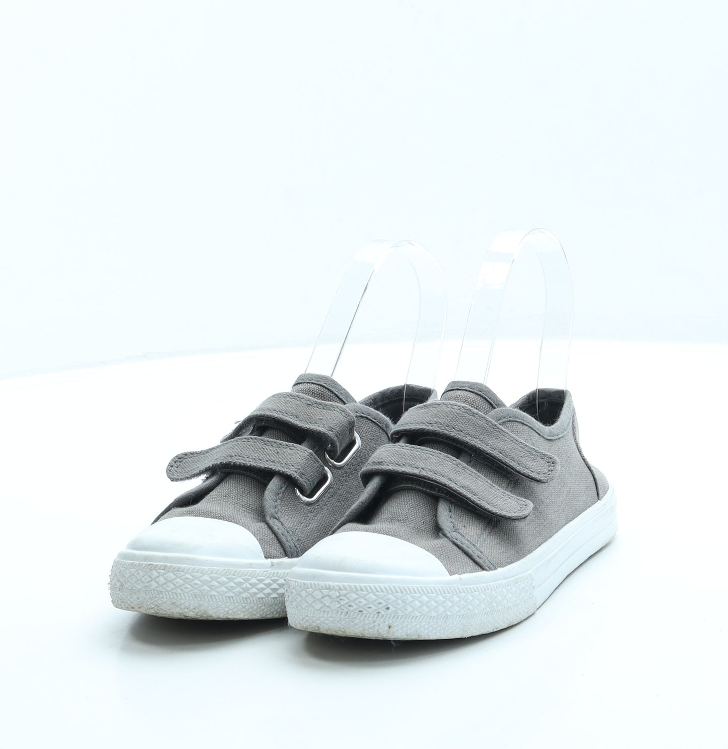 Matalan Boys Grey Fabric Trainer UK 12 31