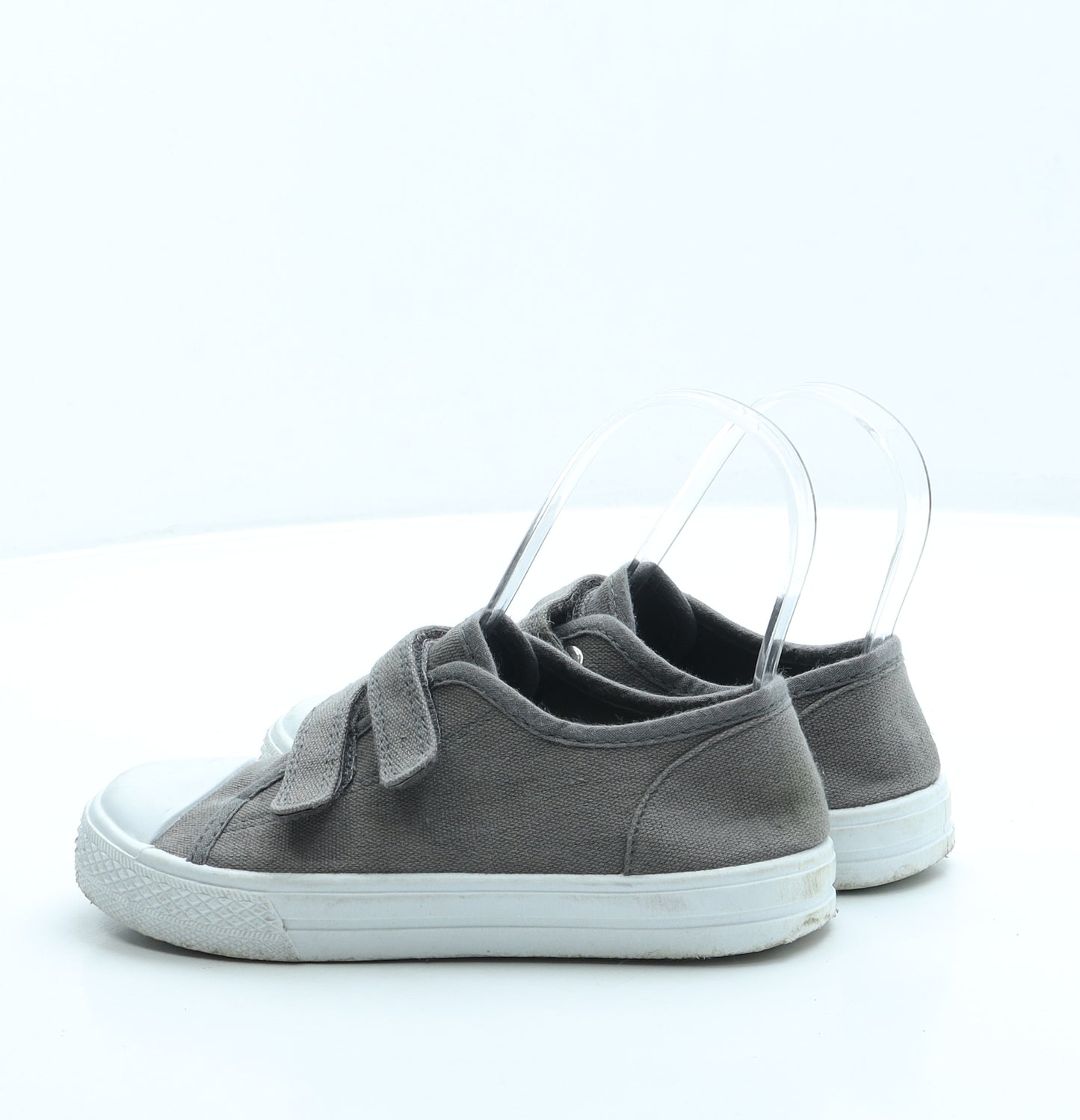 Matalan Boys Grey Fabric Trainer UK 12 31