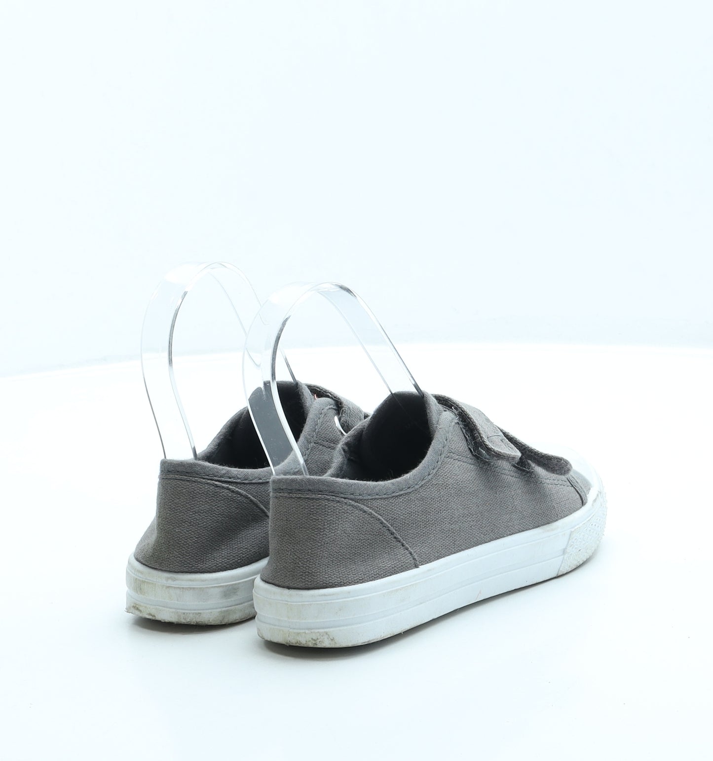 Matalan Boys Grey Fabric Trainer UK 12 31