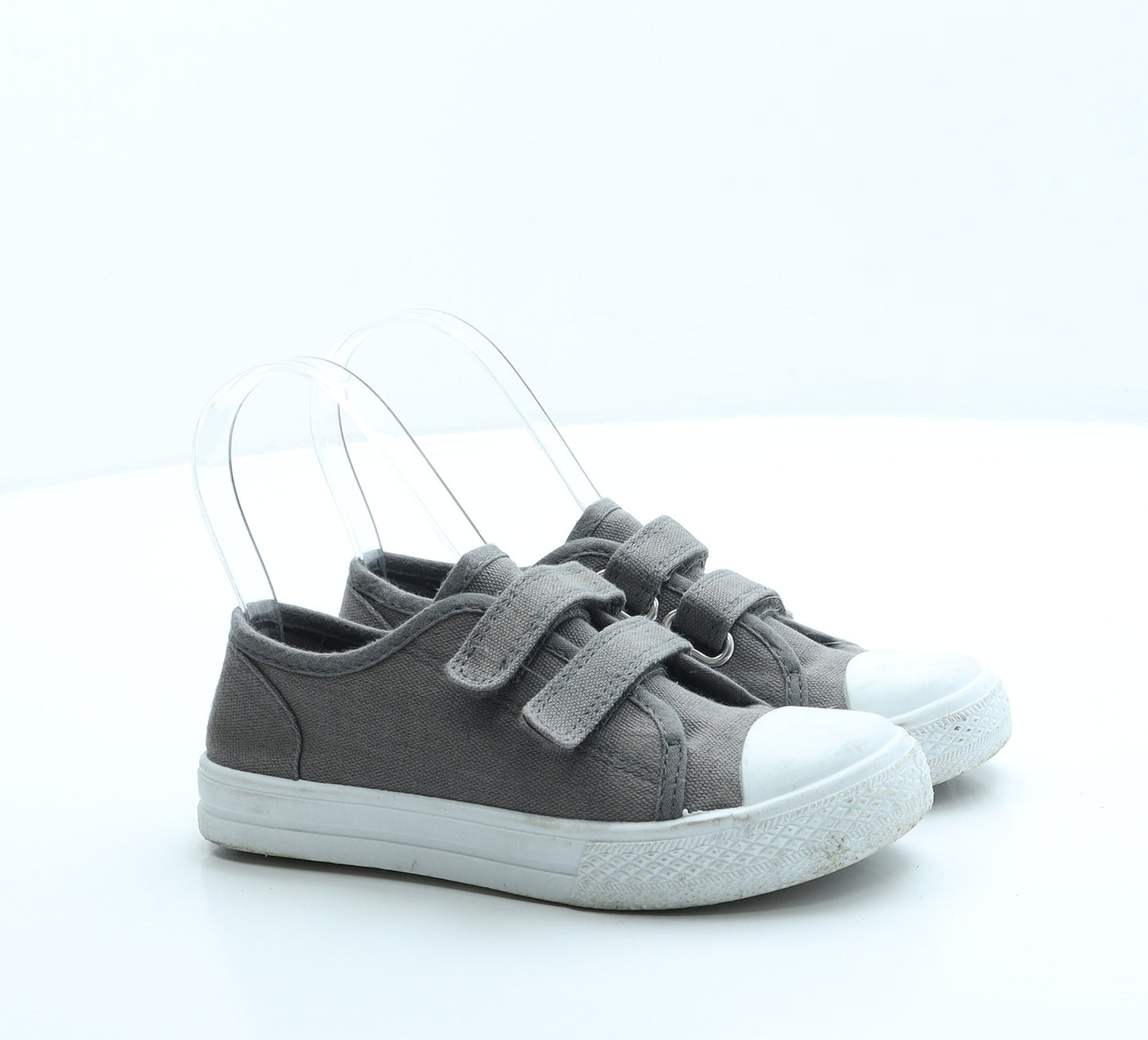 Matalan Boys Grey Fabric Trainer UK 12 31