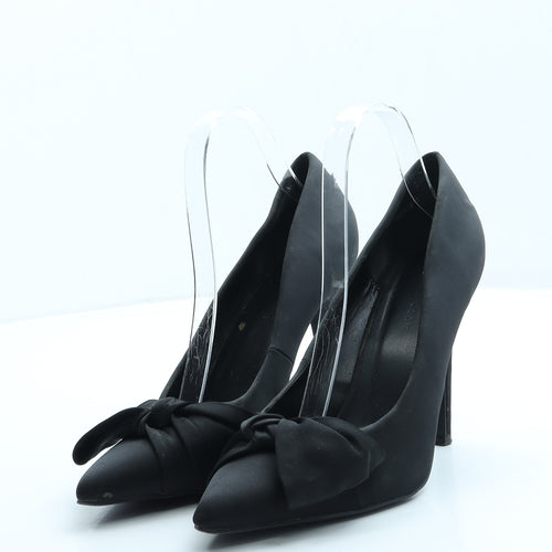 New Look Womens Black Polyester Court Heel UK 6 39
