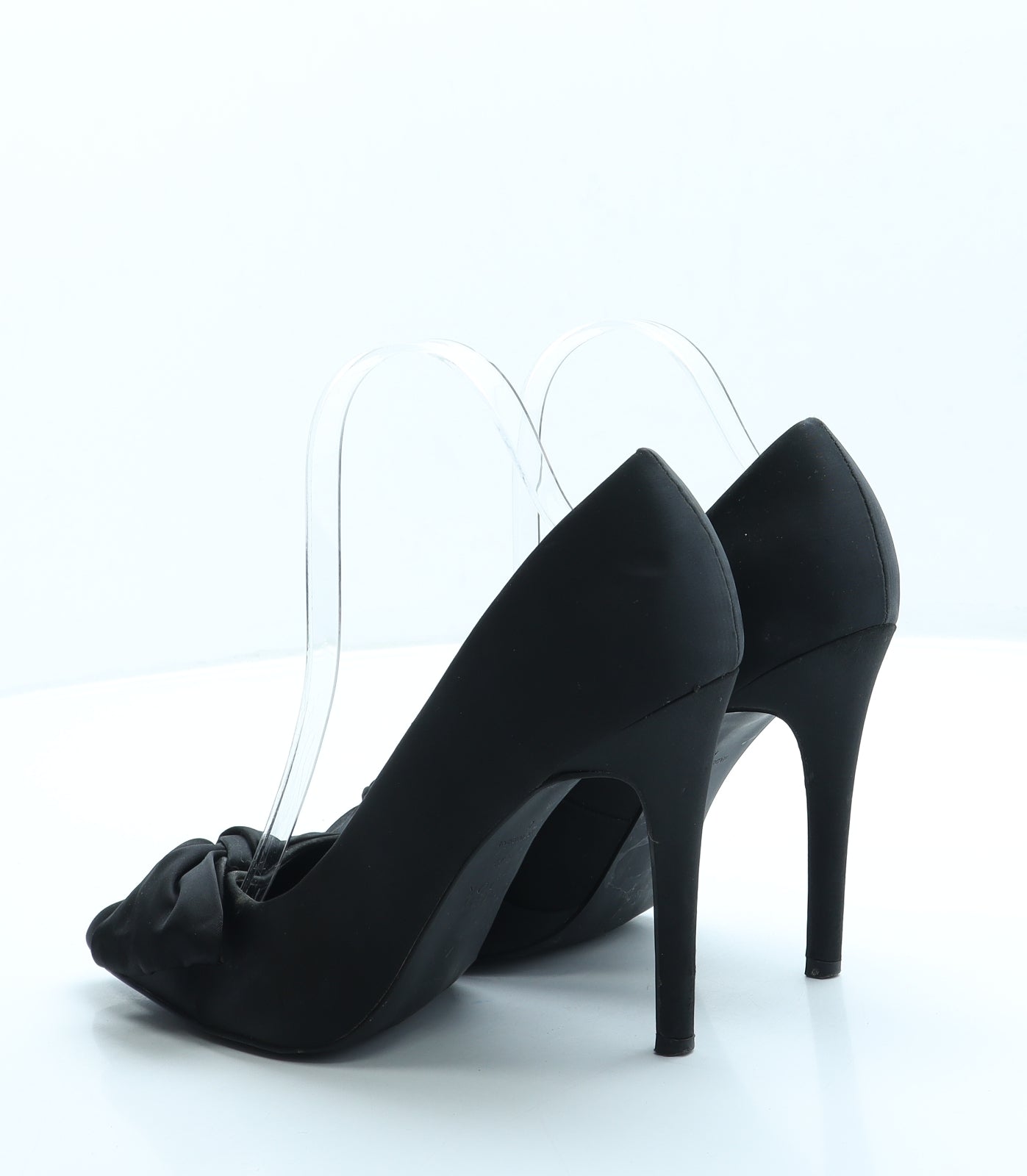 New Look Womens Black Polyester Court Heel UK 6 39